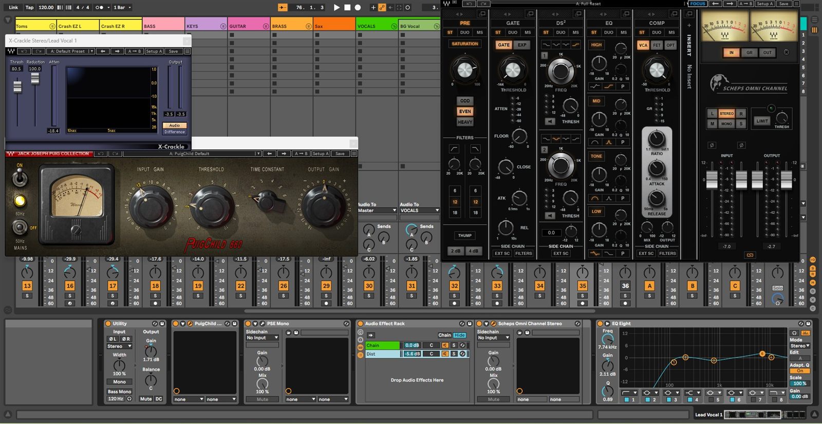 Mixing Budokan Studio