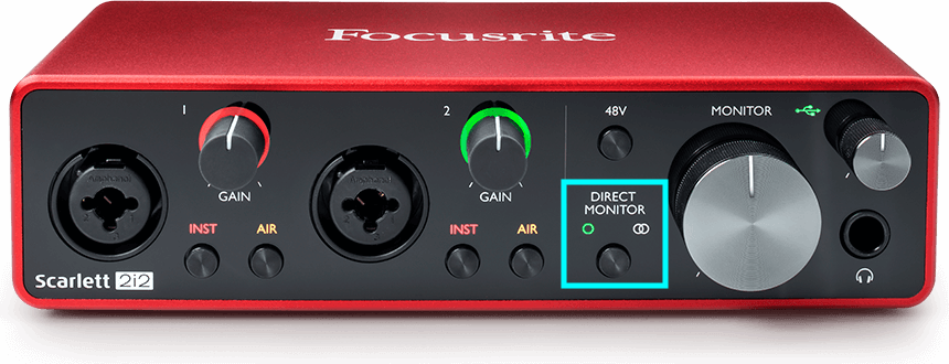 Focusrite Scarlett audio interface